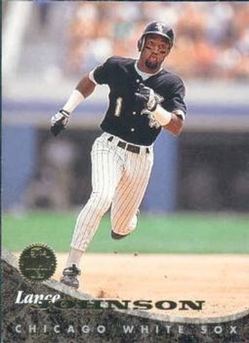 #13 Lance Johnson - Chicago White Sox - 1994 Leaf Baseball