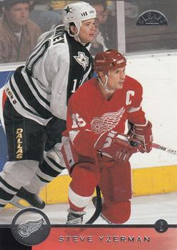 #13 Steve Yzerman - Detroit Red Wings - 1996-97 Leaf Hockey