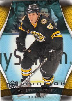 #13 Byron Bitz - Boston Bruins - 2009-10 Upper Deck Ovation Hockey