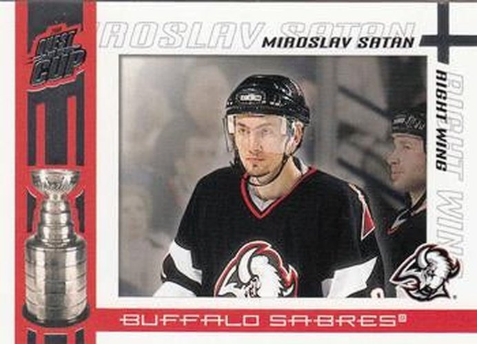 #13 Miroslav Satan - Buffalo Sabres - 2003-04 Pacific Quest for the Cup Hockey
