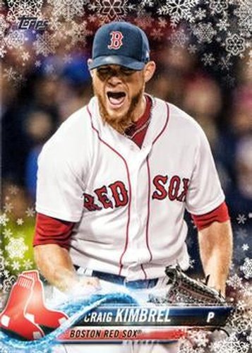 #HMW13 Craig Kimbrel - Boston Red Sox - 2018 Topps Holiday Baseball