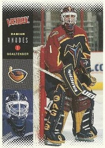 #13 Damian Rhodes - Atlanta Thrashers - 2000-01 Upper Deck Victory Hockey