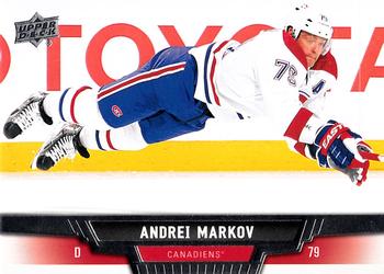 #13 Andrei Markov - Montreal Canadiens - 2013-14 Upper Deck Hockey