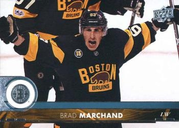 #13 Brad Marchand - Boston Bruins - 2017-18 Upper Deck Hockey