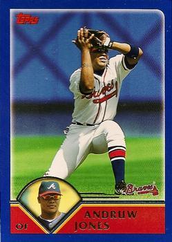 #13 Andruw Jones - Atlanta Braves - 2003 Topps Baseball