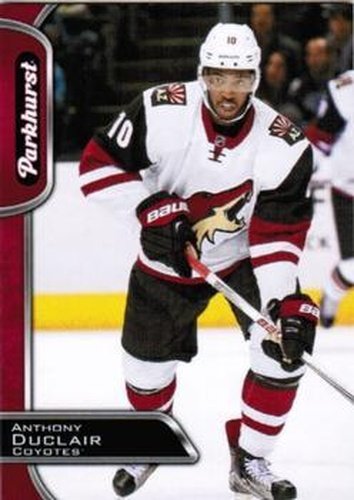#13 Anthony Duclair - Arizona Coyotes - 2016-17 Parkhurst - Red Hockey