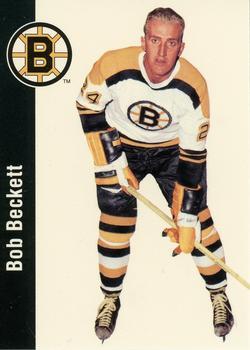 #13 Bob Beckett - Boston Bruins - 1994 Parkhurst Missing Link 1956-57 Hockey