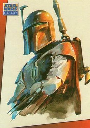 #13 Boba Fett - 1993 Topps Star Wars Galaxy