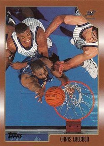 #13 Chris Webber - Washington Wizards - 1998-99 Topps Basketball