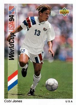 #13 Cobi Jones - USA - 1993 Upper Deck World Cup Preview English/Spanish Soccer