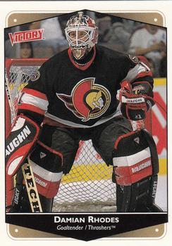 #13 Damian Rhodes - Atlanta Thrashers - 1999-00 Upper Deck Victory Hockey