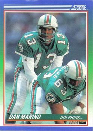 #13 Dan Marino - Miami Dolphins - 1990 Score Football