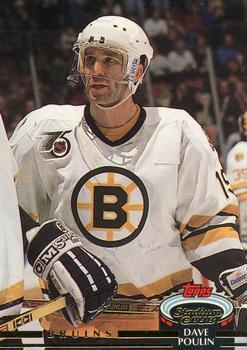#13 Dave Poulin - Boston Bruins - 1992-93 Stadium Club Hockey