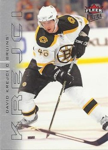 #13 David Krejci - Boston Bruins - 2009-10 Ultra Hockey