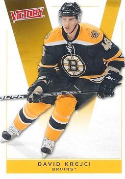 #13 David Krejci - Boston Bruins - 2010-11 Upper Deck Victory Hockey