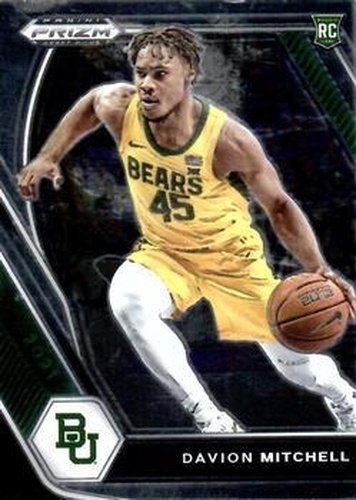 #13 Davion Mitchell - Baylor Bears - 2021 Panini Prizm Collegiate Draft Picks Basketball
