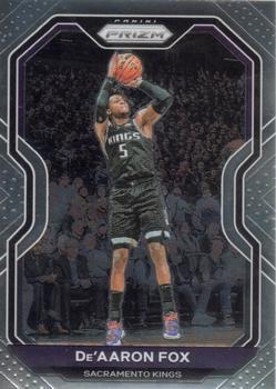 #13 De'Aaron Fox - Sacramento Kings - 2020-21 Panini Prizm Basketball