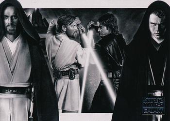 #13 Duel on Mustafar - 2018 Topps Star Wars Galaxy 8