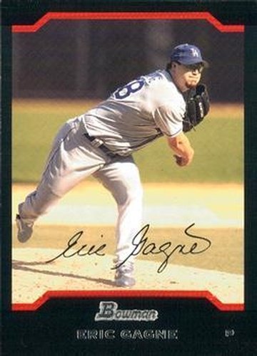 #13 Eric Gagne - Los Angeles Dodgers - 2004 Bowman Baseball