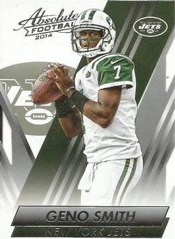 #13 Geno Smith - New York Jets - 2014 Panini Absolute - Retail Football