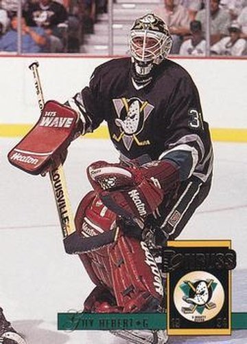 #13 Guy Hebert - Anaheim Mighty Ducks - 1993-94 Donruss Hockey