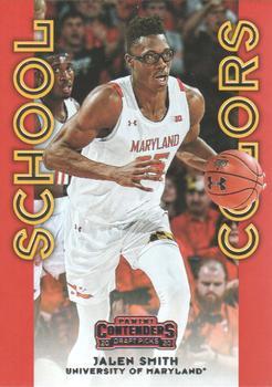 #13 Jalen Smith - Maryland Terrapins - 2020 Panini Contenders Draft Picks - School Colors Basketball