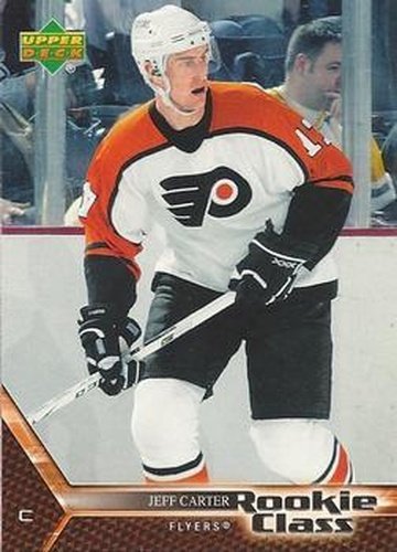 #13 Jeff Carter - Philadelphia Flyers - 2005-06 Upper Deck Rookie Class Box Set Hockey