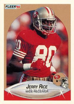 #13 Jerry Rice - San Francisco 49ers - 1990 Fleer Football