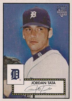 #13 Jordan Tata - Detroit Tigers - 2006 Topps 1952 Edition Baseball
