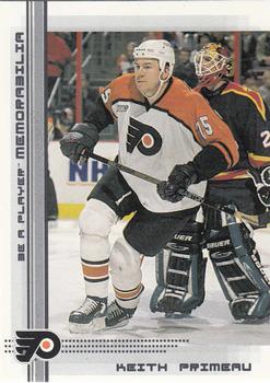 #13 Keith Primeau - Philadelphia Flyers - 2000-01 Be a Player Memorabilia Hockey