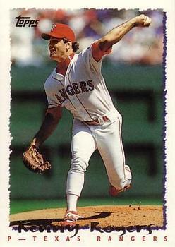 #13 Kenny Rogers - Texas Rangers - 1995 Topps Baseball