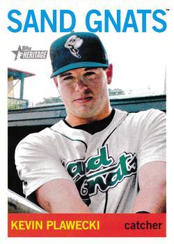 #13 Kevin Plawecki - Savannah Sand Gnats - 2013 Topps Heritage Minor League Baseball