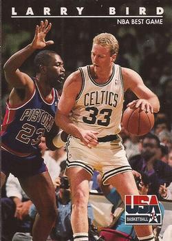 #13 Larry Bird - USA - 1992 SkyBox USA Basketball