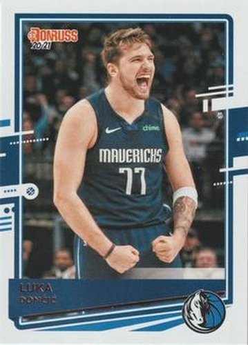 #13 Luka Doncic - Dallas Mavericks - 2020-21 Donruss Basketball