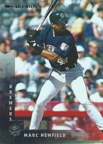 #13 Marc Newfield - Milwaukee Brewers - 1997 Donruss Baseball