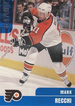 #13 Mark Recchi - Philadelphia Flyers - 1999-00 Be a Player Memorabilia Hockey