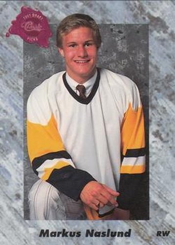 #13 Markus Naslund - Pittsburgh Penguins - 1991 Classic Four Sport