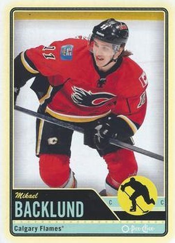 #13 Mikael Backlund - Calgary Flames - 2012-13 O-Pee-Chee Hockey