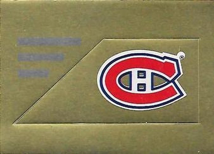 #13 Montreal Canadiens Logo - Montreal Canadiens - 1994-95 Panini Hockey Stickers