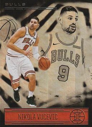 #13 Nikola Vucevic - Chicago Bulls - 2020-21 Panini Illusions Basketball