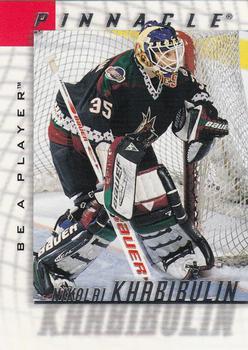 #13 Nikolai Khabibulin - Phoenix Coyotes - 1997-98 Pinnacle Be a Player Hockey