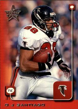 #13 O.J. Santiago - Atlanta Falcons - 1999 Leaf Rookies & Stars Football