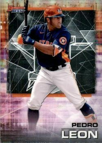#13 Pedro Leon - Houston Astros - 2021 Bowman's Best Baseball