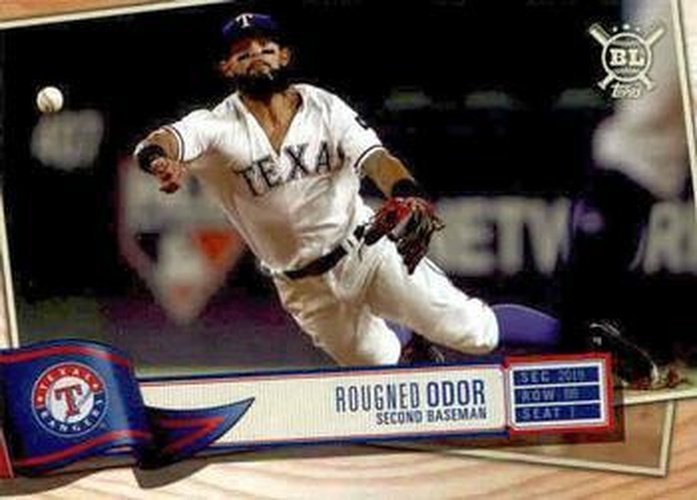 #13 Rougned Odor - Texas Rangers - 2019 Topps Big League Baseball