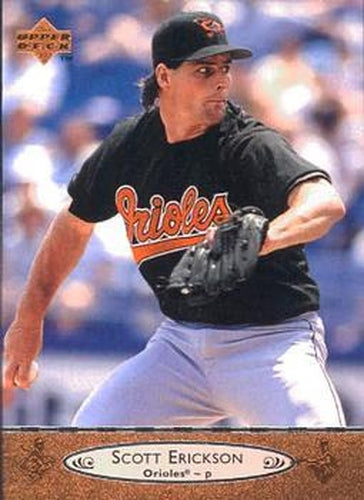 #13 Scott Erickson - Baltimore Orioles - 1996 Upper Deck Baseball