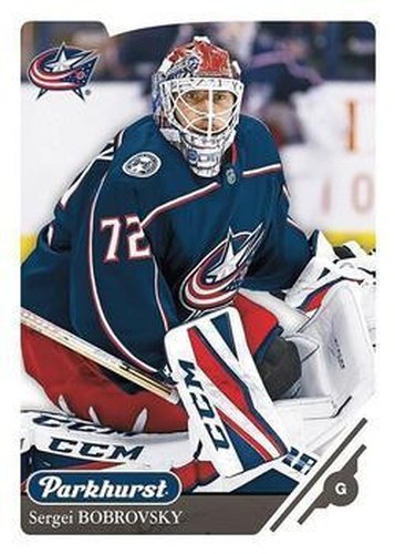 #13 Sergei Bobrovsky - Columbus Blue Jackets - 2018-19 Parkhurst Hockey