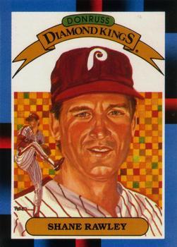 #13 Shane Rawley - Philadelphia Phillies - 1988 Leaf Baseball