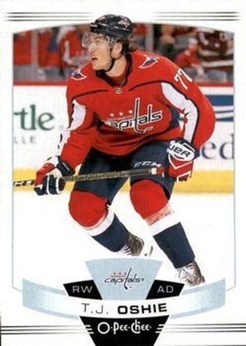 #13 T.J. Oshie - Washington Capitals - 2019-20 O-Pee-Chee Hockey