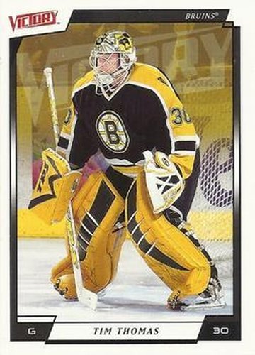 #13 Tim Thomas - Boston Bruins - 2006-07 Upper Deck Victory Hockey