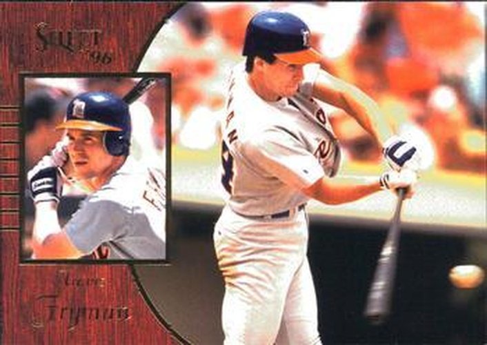 #13 Travis Fryman - Detroit Tigers - 1996 Select Baseball